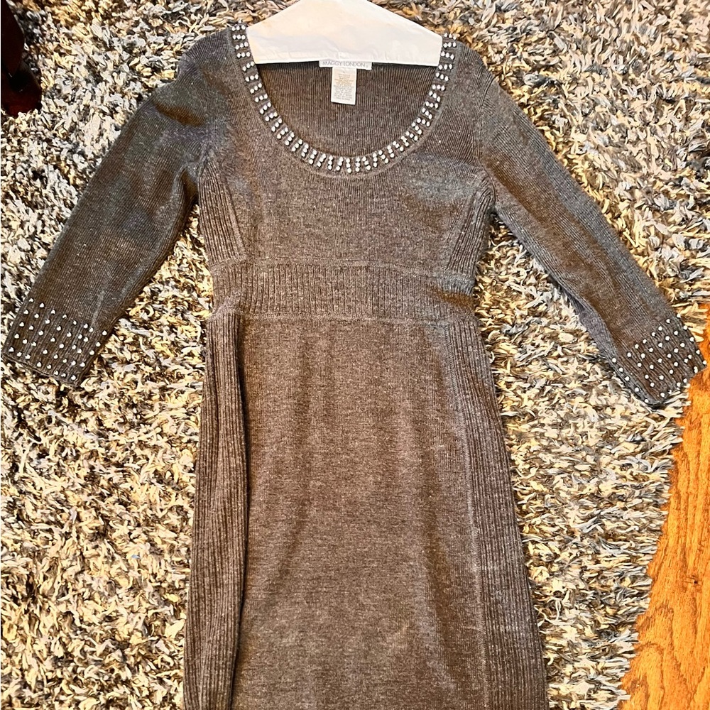 Beautiful sweater dress!